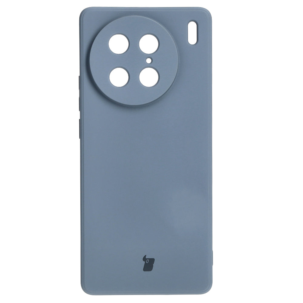 Schutzhülle Bizon Case Silicone Sq für VIVO X90 Pro, Grau
