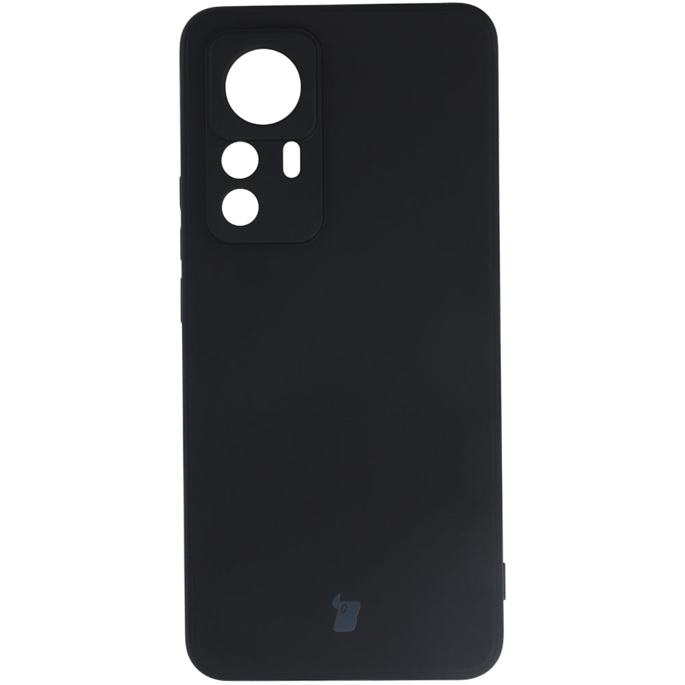 Schutzhülle Bizon Case Silicone Sq für Xiaomi 12T Pro, Schwarz