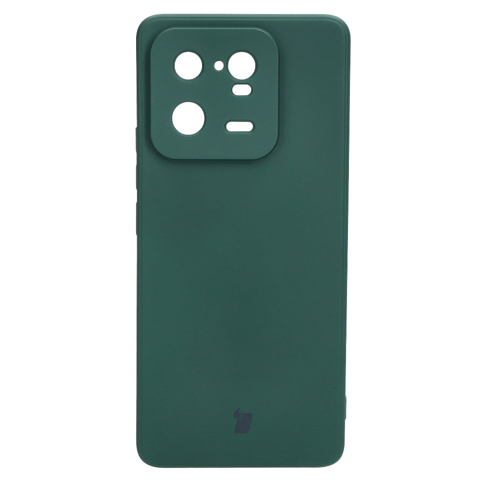 Schutzhülle Bizon Case Silicone Sq für Xiaomi 13 Pro, Dunkelgrün
