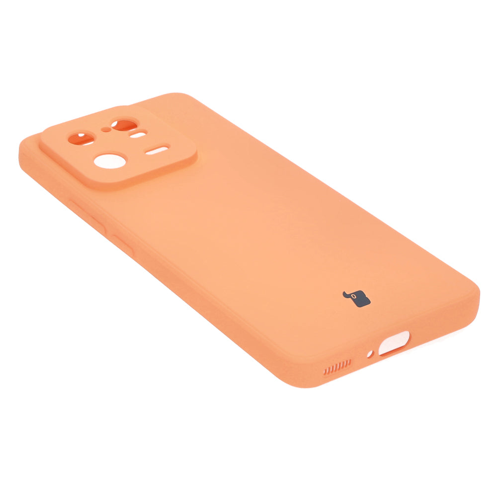 Schutzhülle Bizon Case Silicone Sq für Xiaomi 13 Pro, Orange