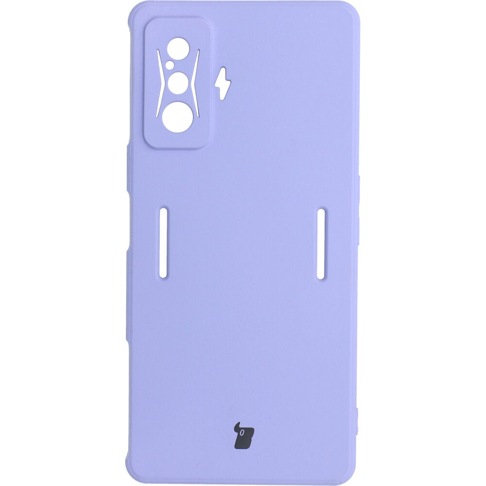 Schutzhülle Bizon Case Silicone für Xiaomi Poco F4 GT, Violett
