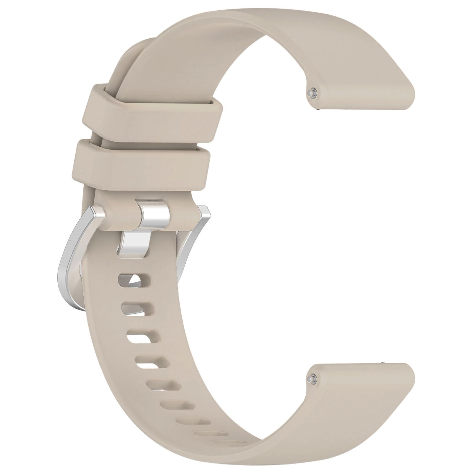 Armband Bizon Strap Watch Silicone Pro für Huawei Watch GT 4 46 mm, Hellgrau