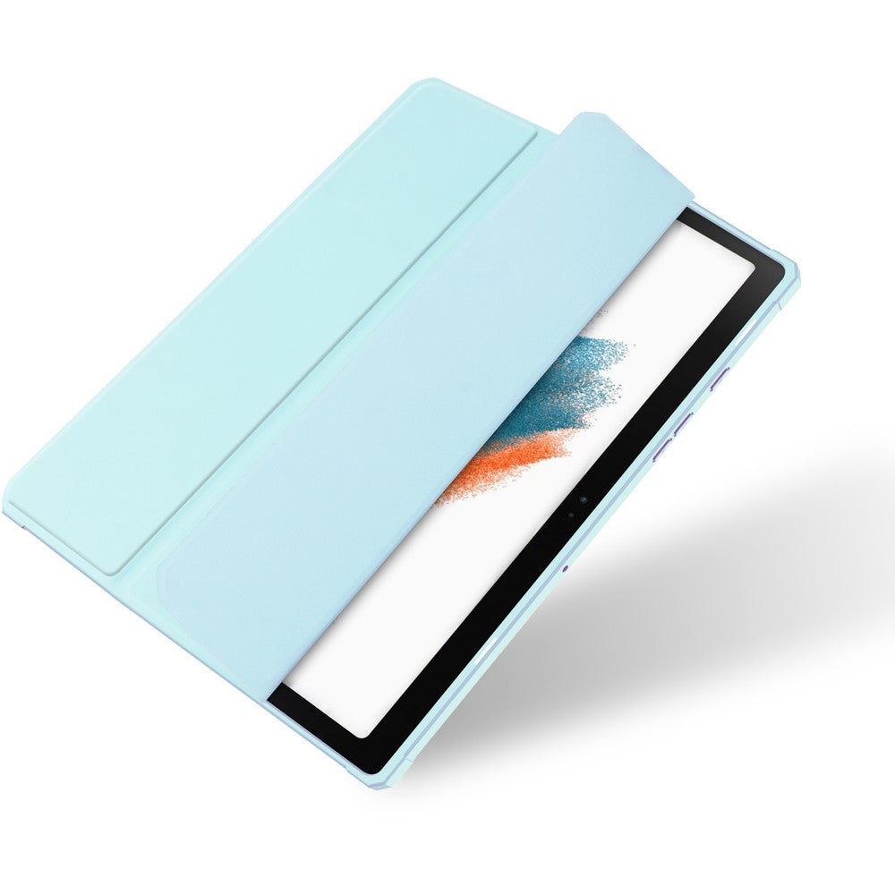 Schutzhülle Bizon Case Tab Clear Matt für Galaxy Tab A8 2021, Hellblau