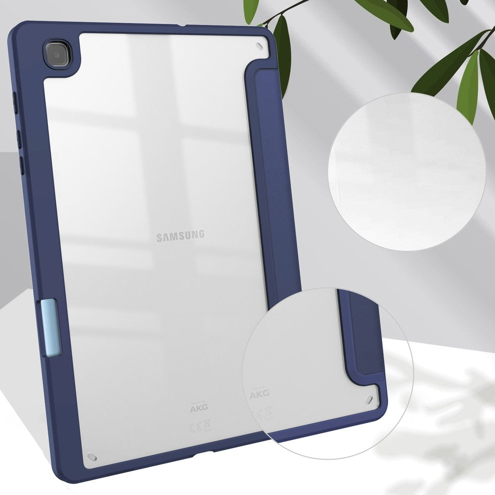Schutzhülle Bizon Case Tab Clear Matt für Galaxy Tab S6 Lite 2024/2022/2020, Dunkelblau