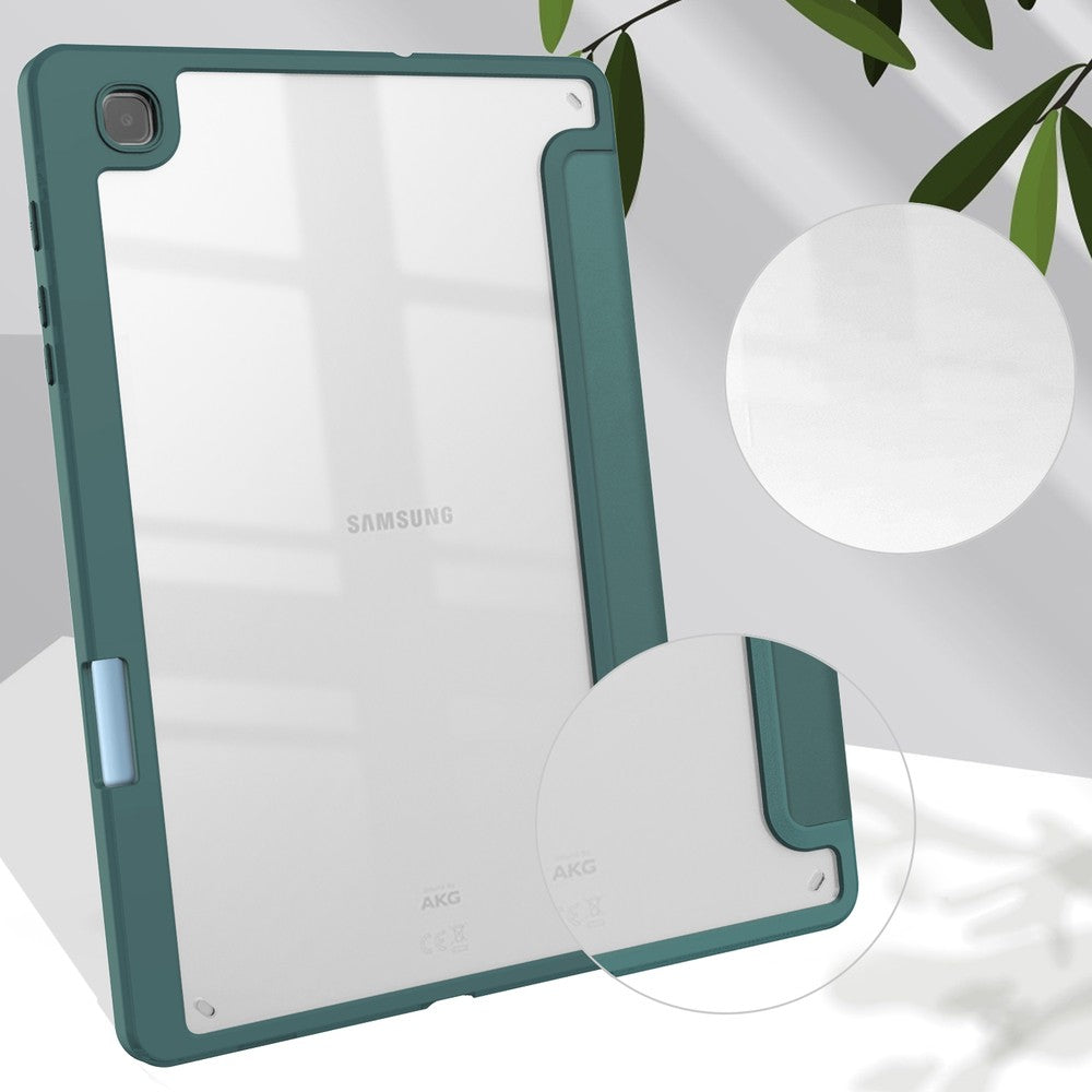 Schutzhülle Bizon Case Tab Clear Matt für Galaxy Tab S6 Lite 2024/2022/2020, Dunkelgrün
