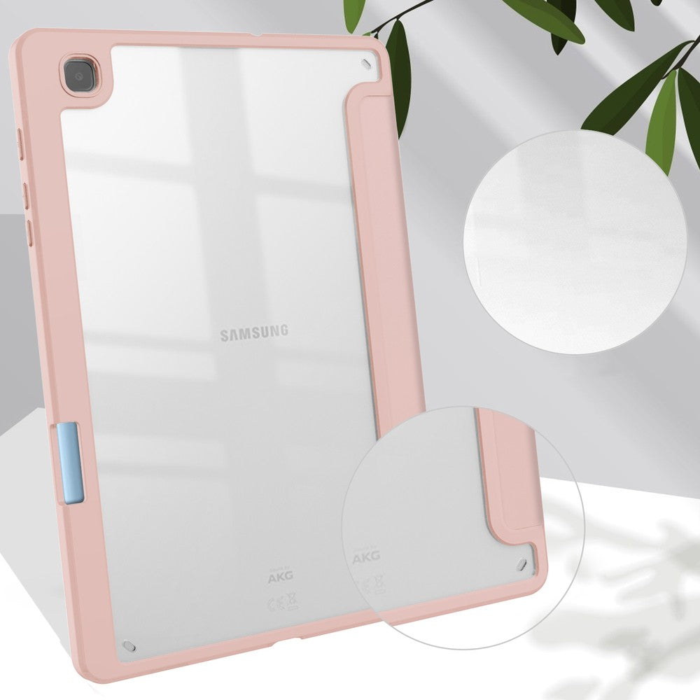 Schutzhülle Bizon Case Tab Clear Matt für Galaxy Tab S6 Lite 2024/2022/2020, Rosegold