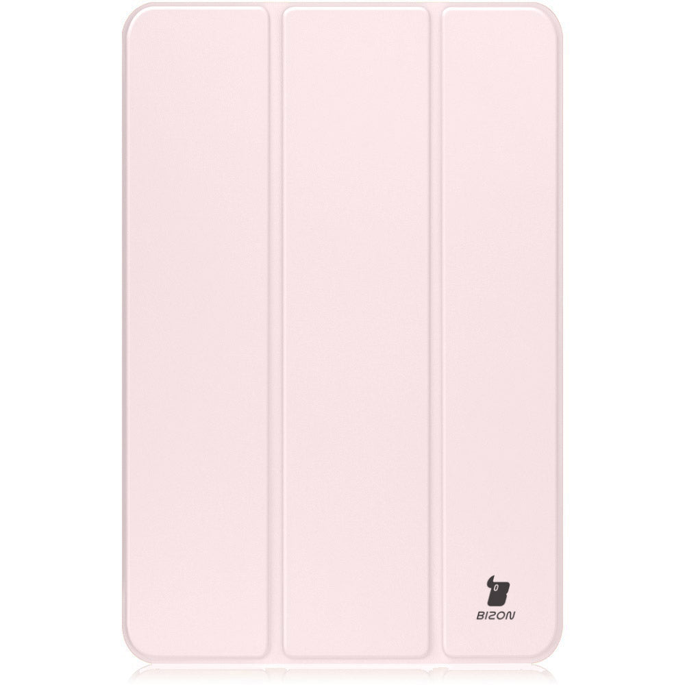 Schutzhülle Bizon Case Tab Clear Matt für Samsung Galaxy Tab S9 / S9 FE, Hellrosa