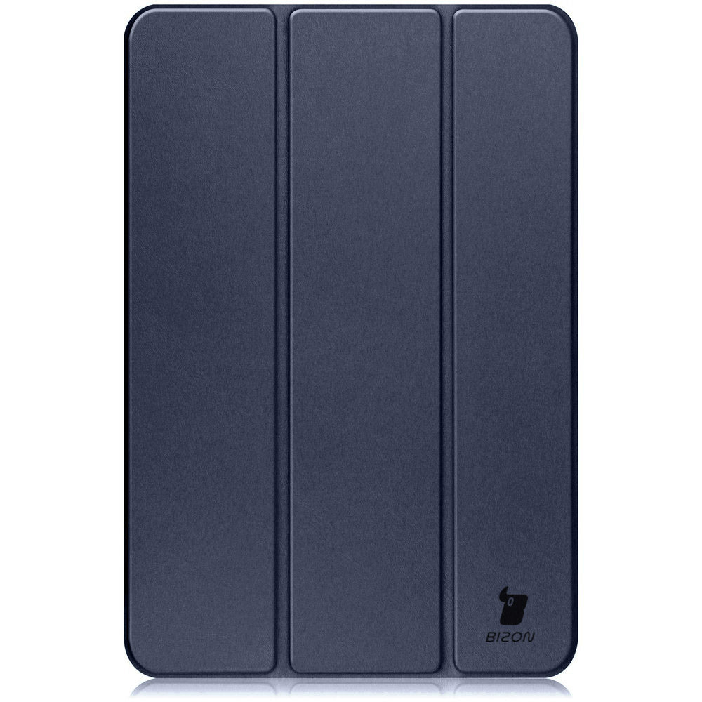 Schutzhülle Bizon Case Tab Clear Matt für iPad 9/8/7 10.2 2021/2020/2019, Dunkelblau