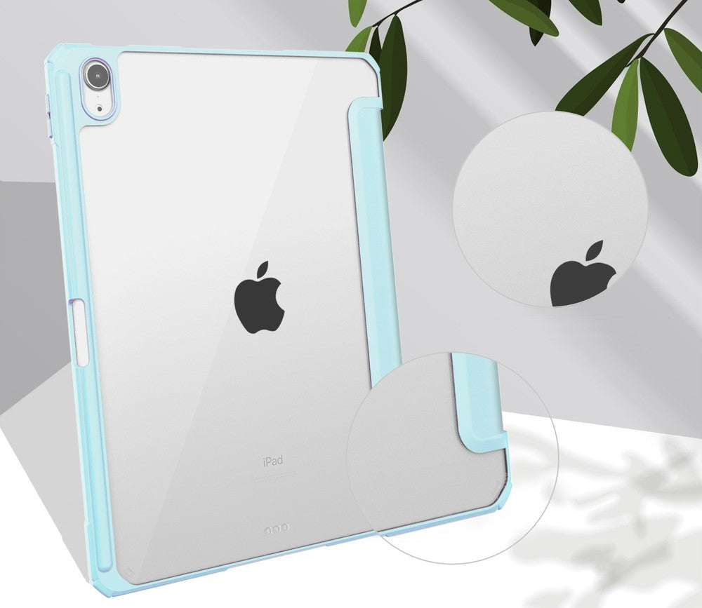 Schutzhülle Bizon Case Tab Clear Matt für iPad Air 11" 6 gen. 2024 / iPad Air 10.9" 4 / 5 gen. 2020/2022 / iPad Pro 11 2018-2022, Hellblau