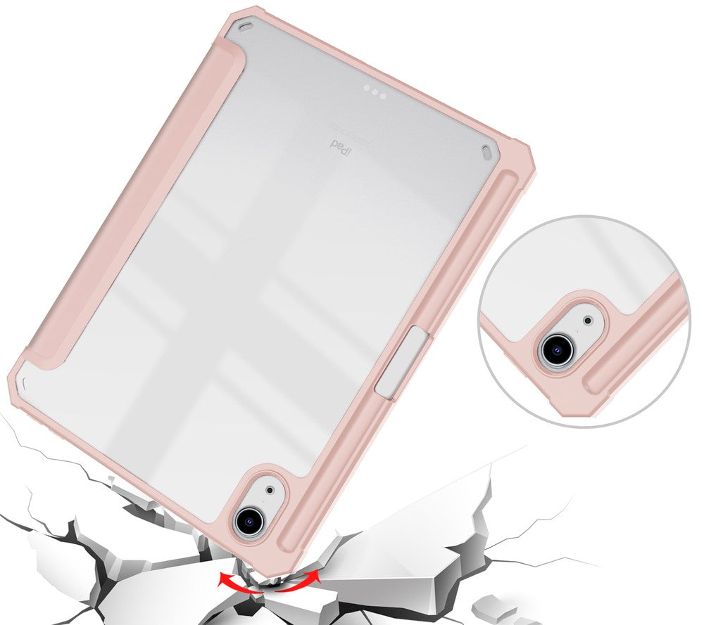 Schutzhülle für iPad Mini 7 2024 / 6 2021, Bizon Case Tab Clear Matt, Rosegold