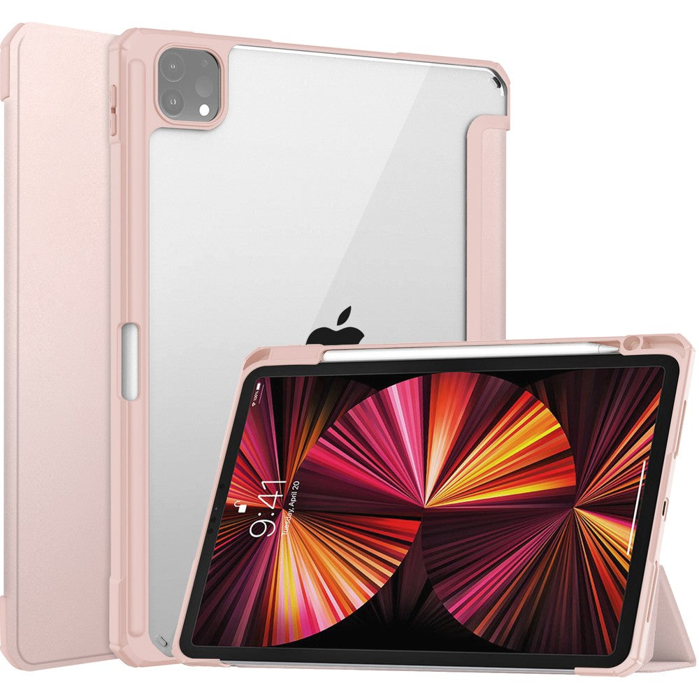 Schutzhülle Bizon Case Tab Clear Matt für iPad Pro 11 2022/2021/2020/2018, Rosegold