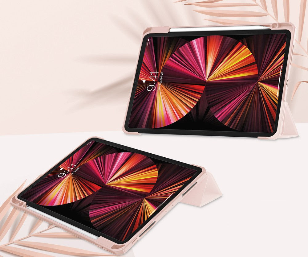 Schutzhülle Bizon Case Tab Clear Matt für iPad Pro 11 2022/2021/2020/2018, Rosegold