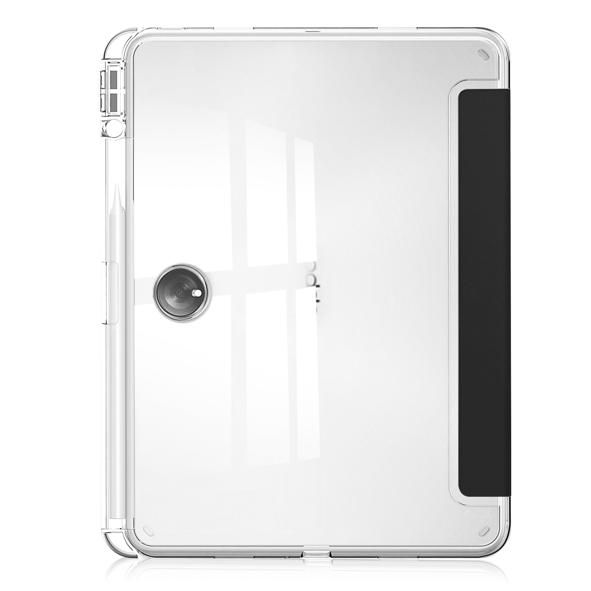 Schutzhülle Bizon Case Tab Clear Satin für Oppo Pad 2 / OnePlus Pad, Schwarz