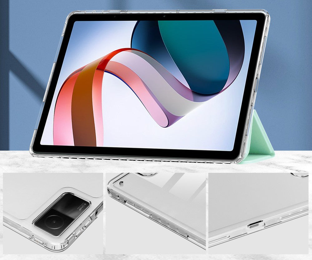 Schutzhülle Bizon Case Tab Clear Satin für Xiaomi Redmi Pad 10.6 2022, Minze