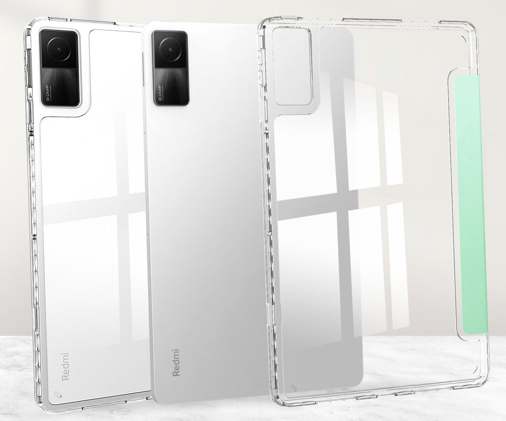 Schutzhülle Bizon Case Tab Clear Satin für Xiaomi Redmi Pad 10.6 2022, Minze