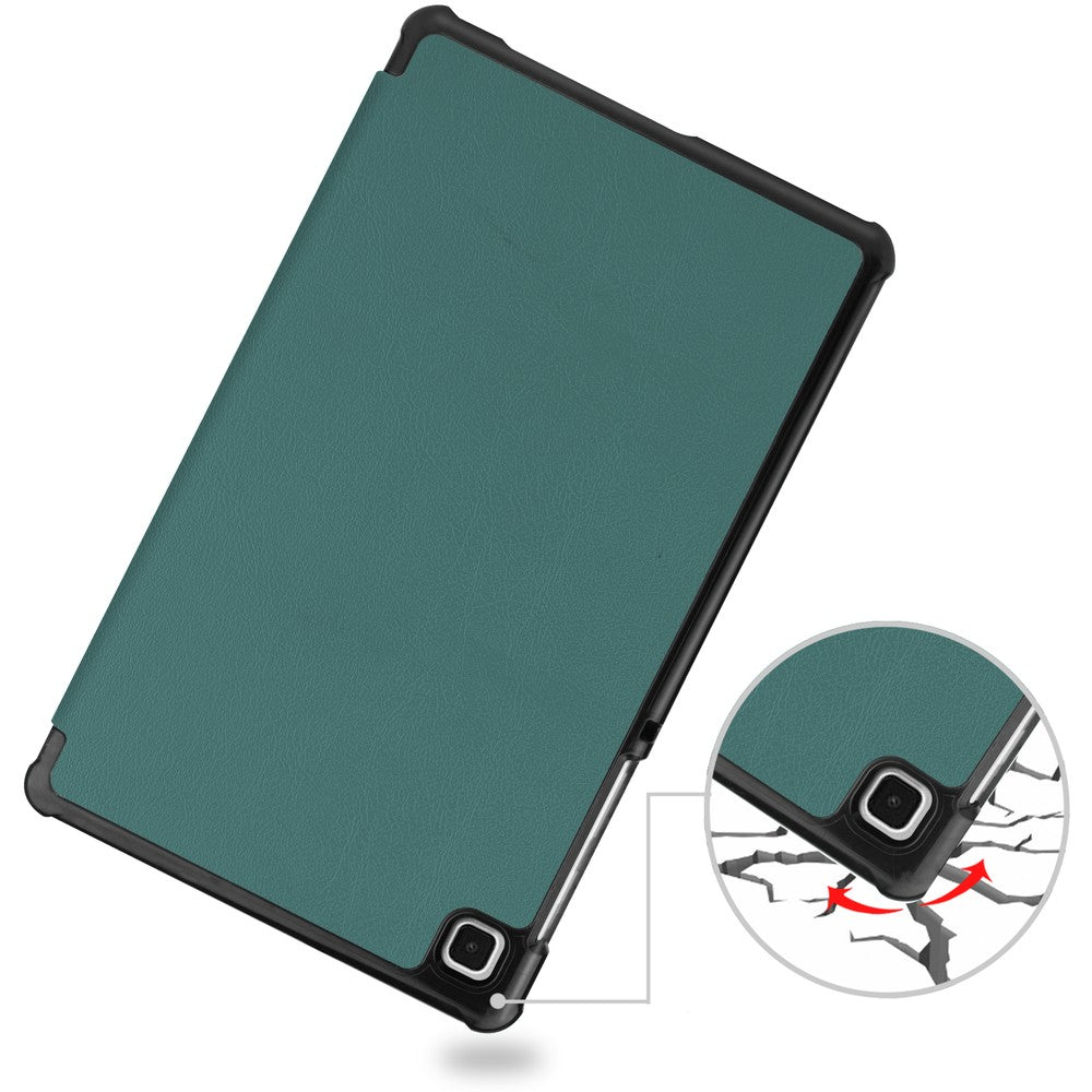 Schutzhülle Bizon Case Tab Croc für Galaxy Tab A7 Lite, Dunkelgrün