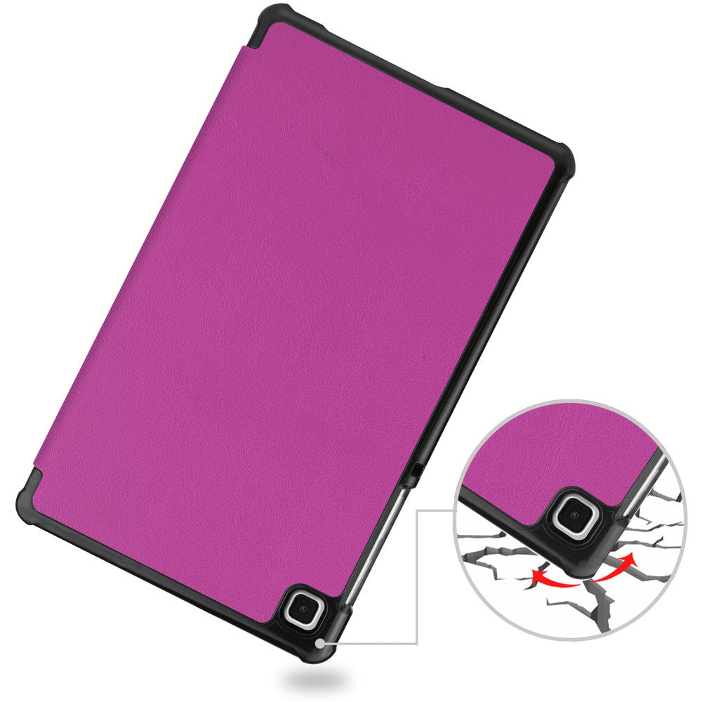 Schutzhülle Bizon Case Tab Croc für Galaxy Tab A7 Lite, Fuchsie