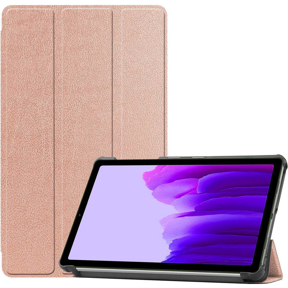 Schutzhülle Bizon Case Tab Croc für Galaxy Tab A7 Lite, Rosegold
