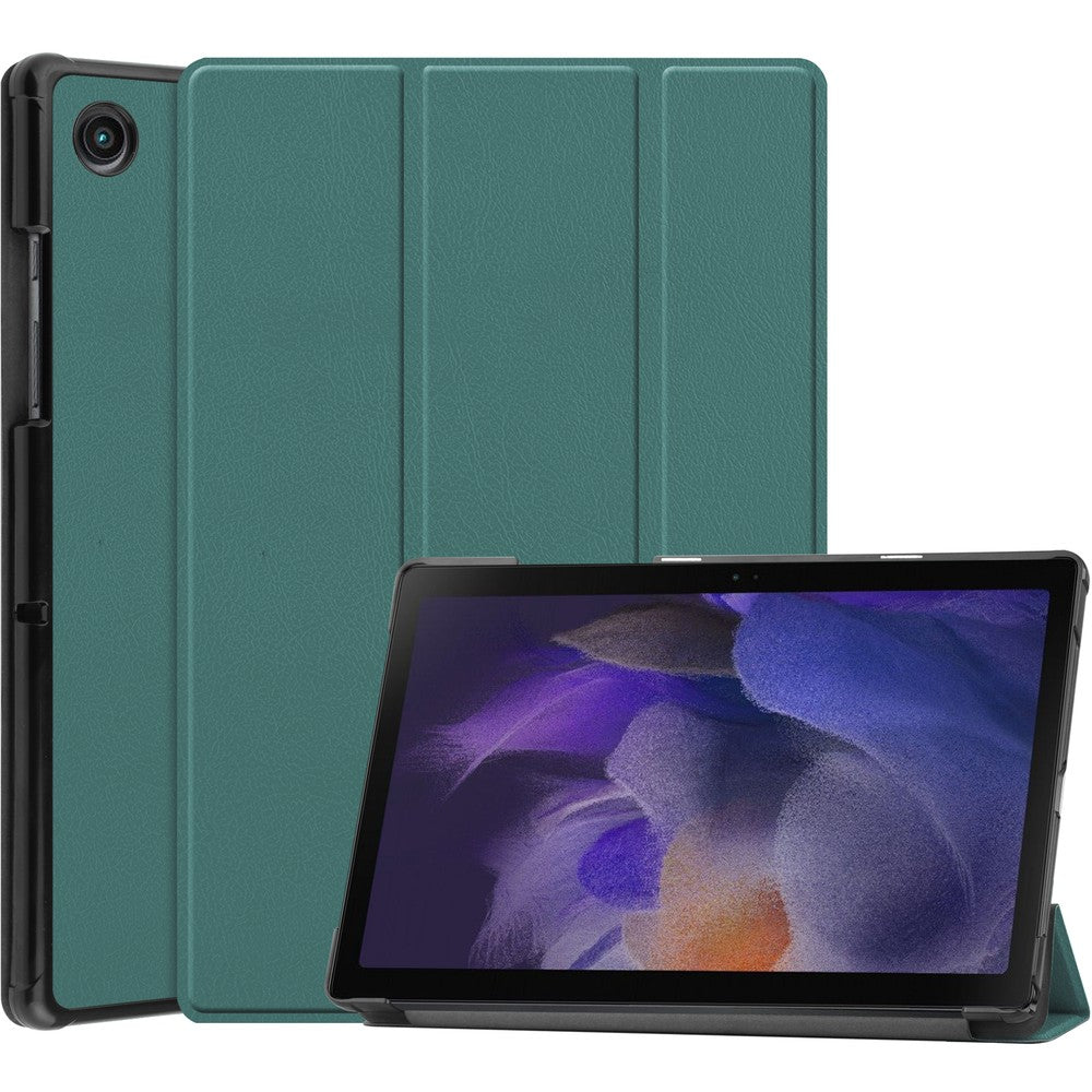 Schutzhülle Bizon Case Tab Croc für Galaxy Tab A8 2021, Dunkelgrün