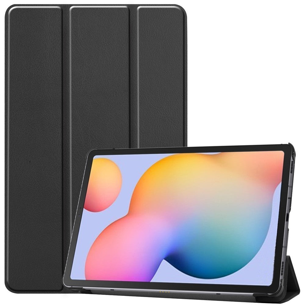 Schutzhülle Bizon Case Tab Croc für Galaxy Tab S6 Lite 2024/2022/2020, Schwarz