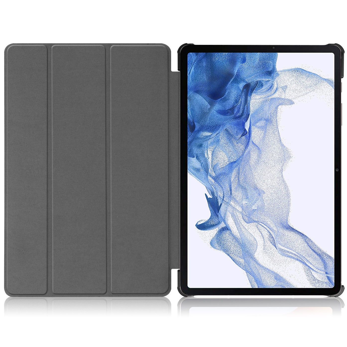 Schutzhülle Bizon Case Tab Croc für Galaxy Tab S9, Rot