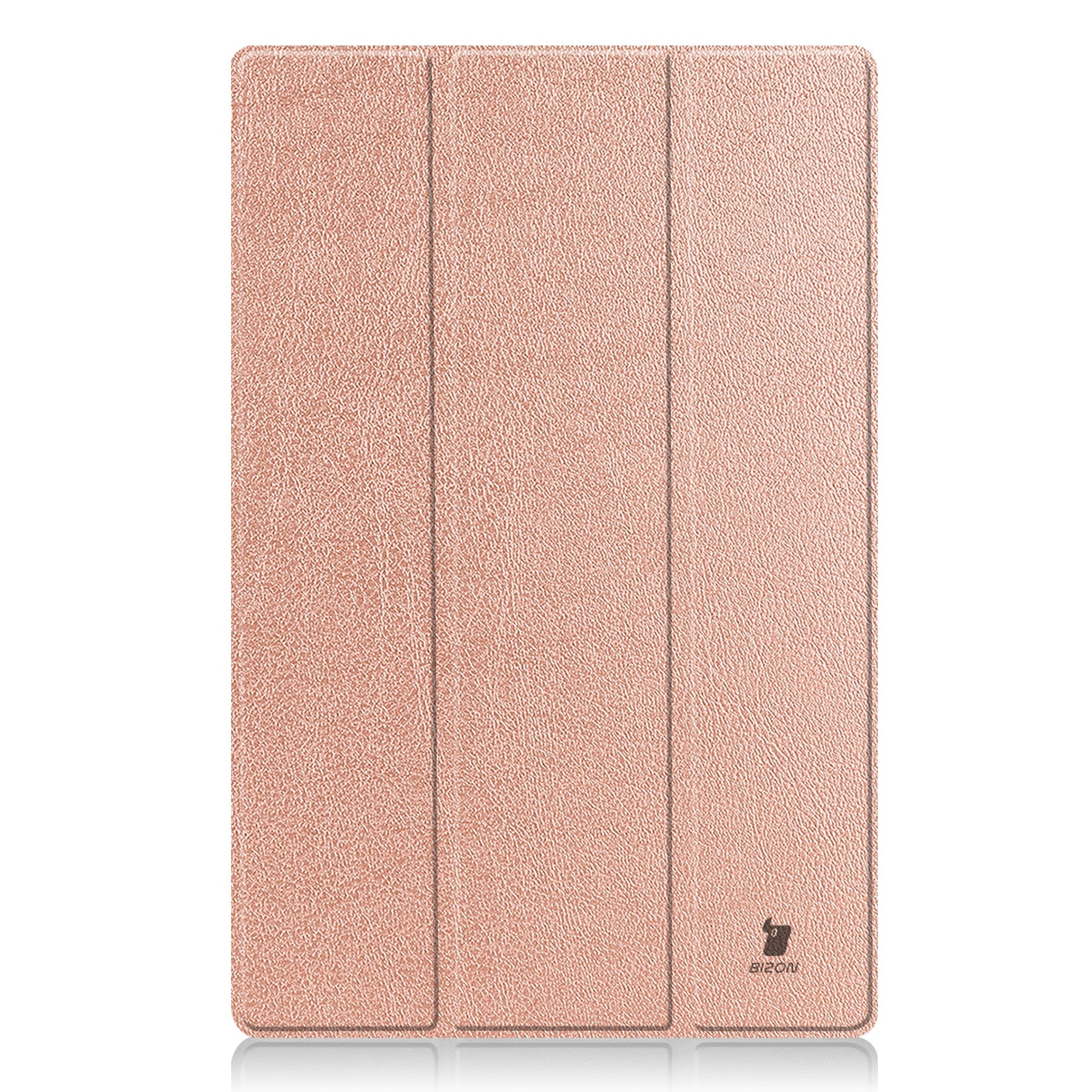 Schutzhülle Bizon Case Tab Croc für Galaxy Tab S10 Ultra / S9 Ultra, Rosegold