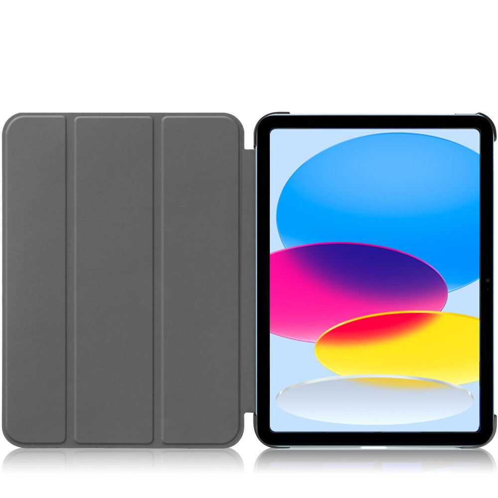 Schutzhülle Bizon Case Tab Croc für iPad 11 / 10 gen. 2025 / 2022, Dunkelgrün