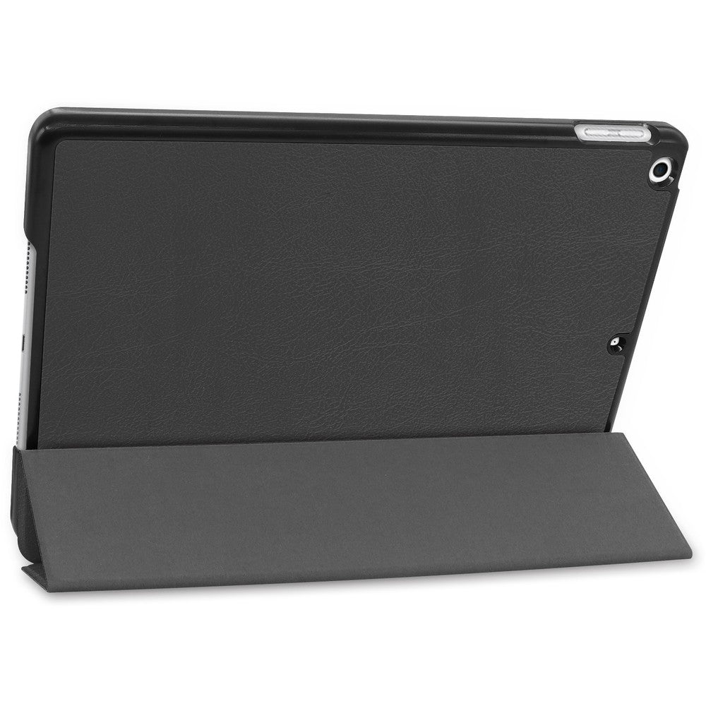 Schutzhülle Bizon Case Tab Croc für Apple iPad 9/8/7 10.2 2021/2020/2019, Schwarz