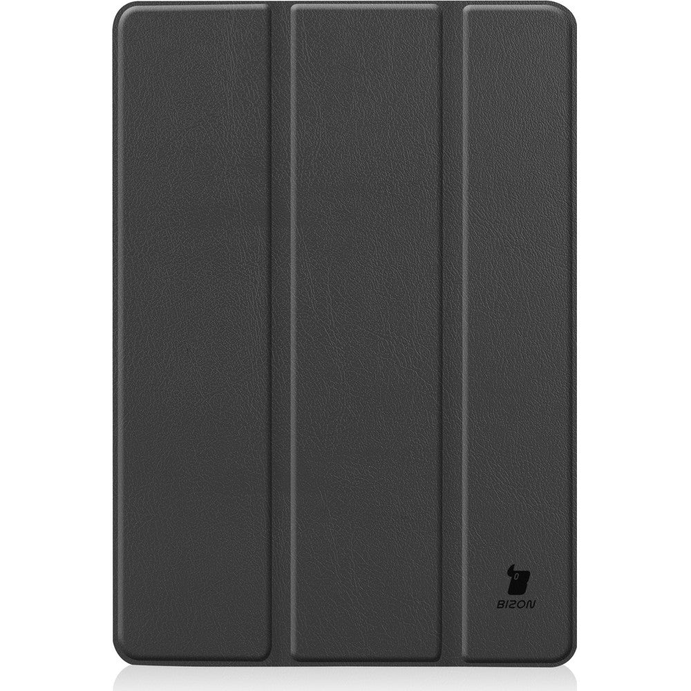Schutzhülle Bizon Case Tab Croc für Apple iPad 9/8/7 10.2 2021/2020/2019, Schwarz
