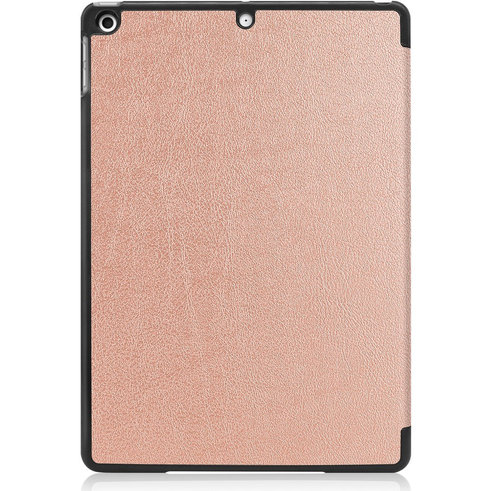 Schutzhülle Bizon Case Tab Croc für Apple iPad 9/8/7 10.2 2021/2020/2019, Rosegold