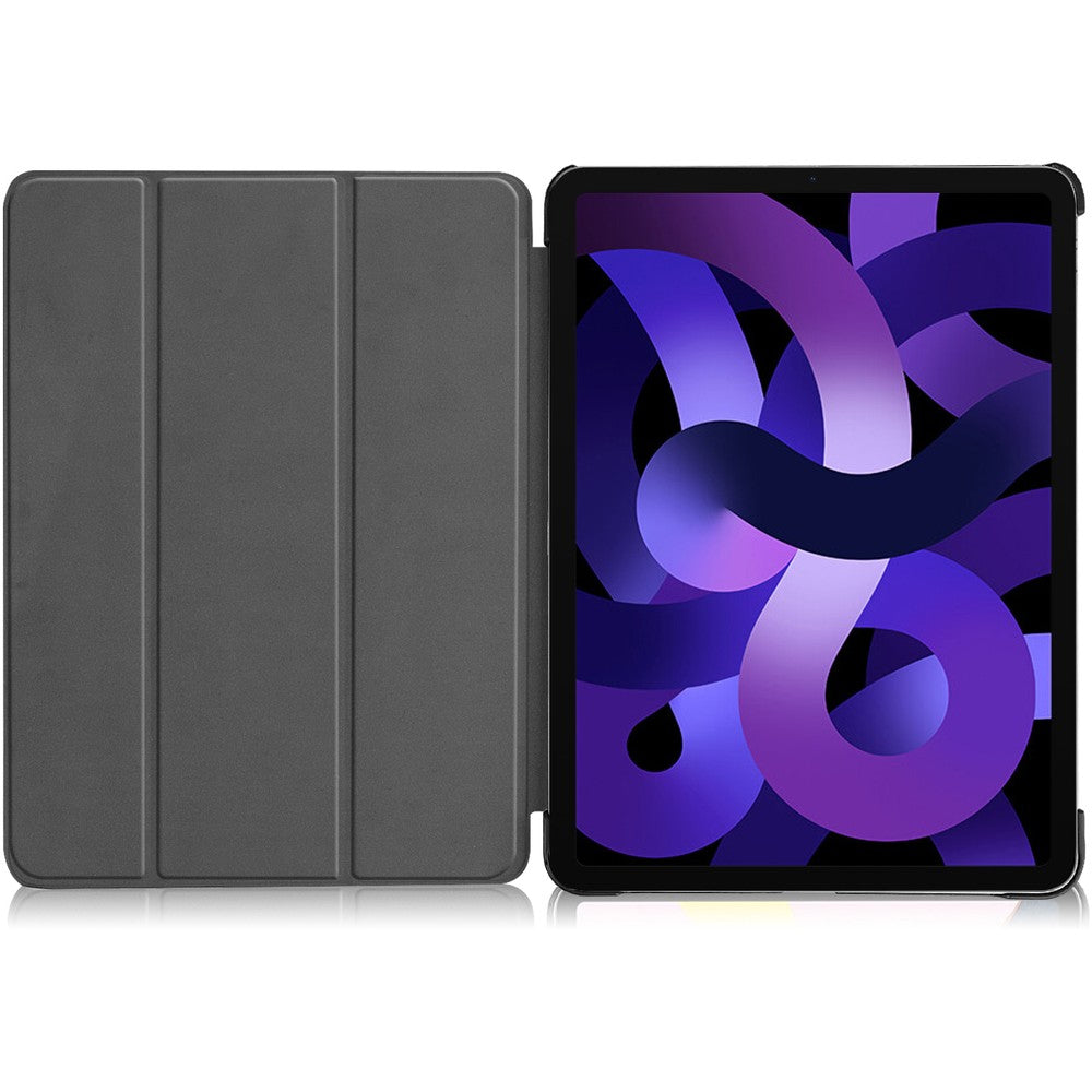 Schutzhülle für iPad Air 11" / 10.9" 2025/2024/2022/2020, Bizon Case Tab Croc, Dunkelgrün
