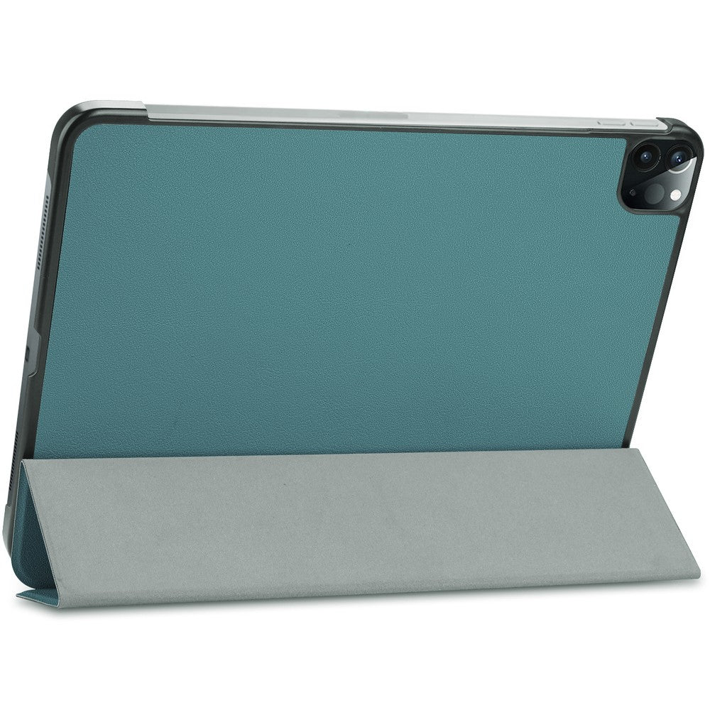 Schutzhülle Bizon Case Tab Croc für Apple iPad Pro 12.9 2022/2021/2020/2018, Dunkelgrün