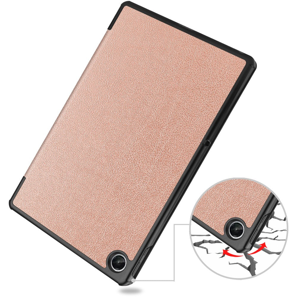 Schutzhülle Bizon Case Tab Croc für Lenovo Tab M10 Plus Gen 3, Rosegold