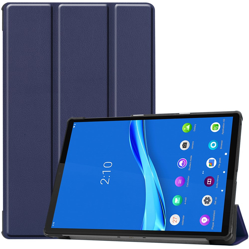 Schutzhülle Bizon Case Tab Croc für Lenovo Tab M10 Plus (2 Gen.), Dunkelblau