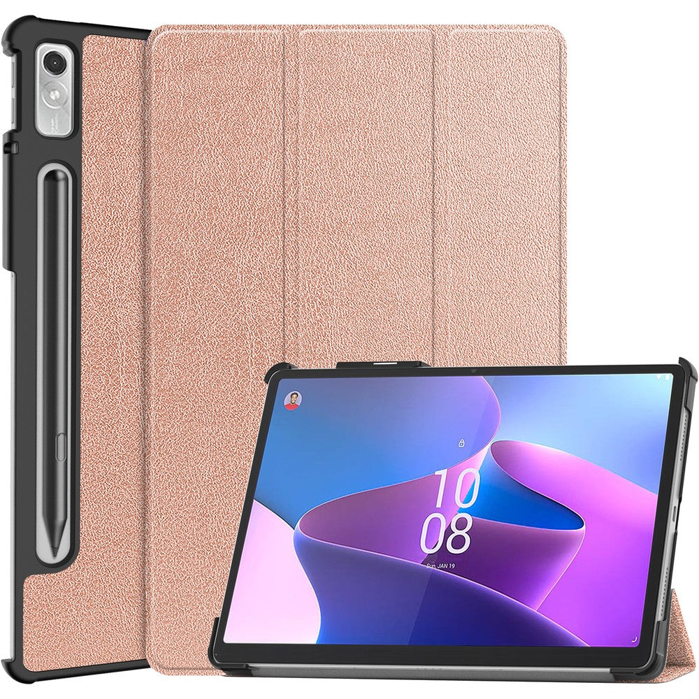 Schutzhülle Bizon Case Tab Croc für Lenovo Xiaoxin Pad Pro 2022 / P11 Pro Gen 2, Rosegold