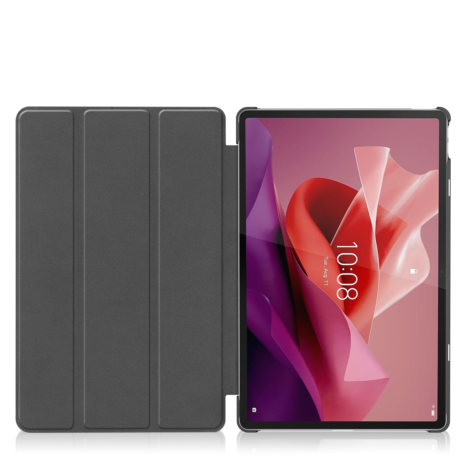 Schutzhülle Bizon Case Tab Croc für Lenovo Tab P12 12.7 TB 370, Grau