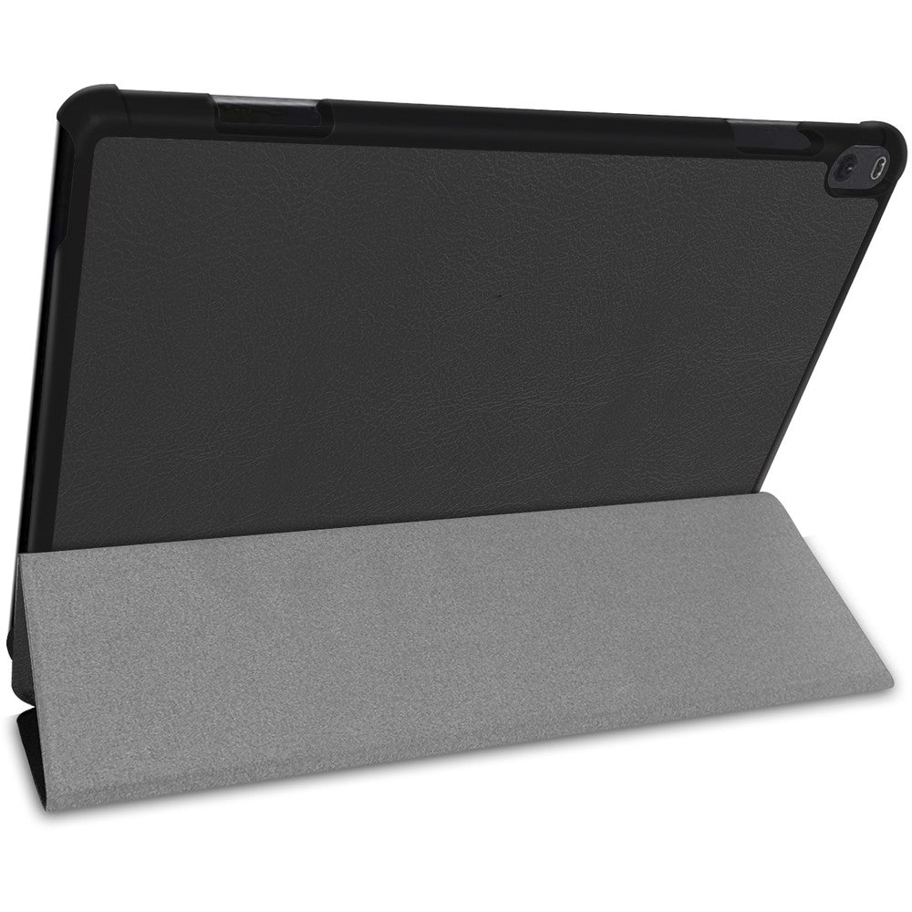 Schutzhülle Bizon Case Tab Croc für Lenovo Yoga Smart Tab 10.1 / Lenovo Yoga Tab 5, Schwarz