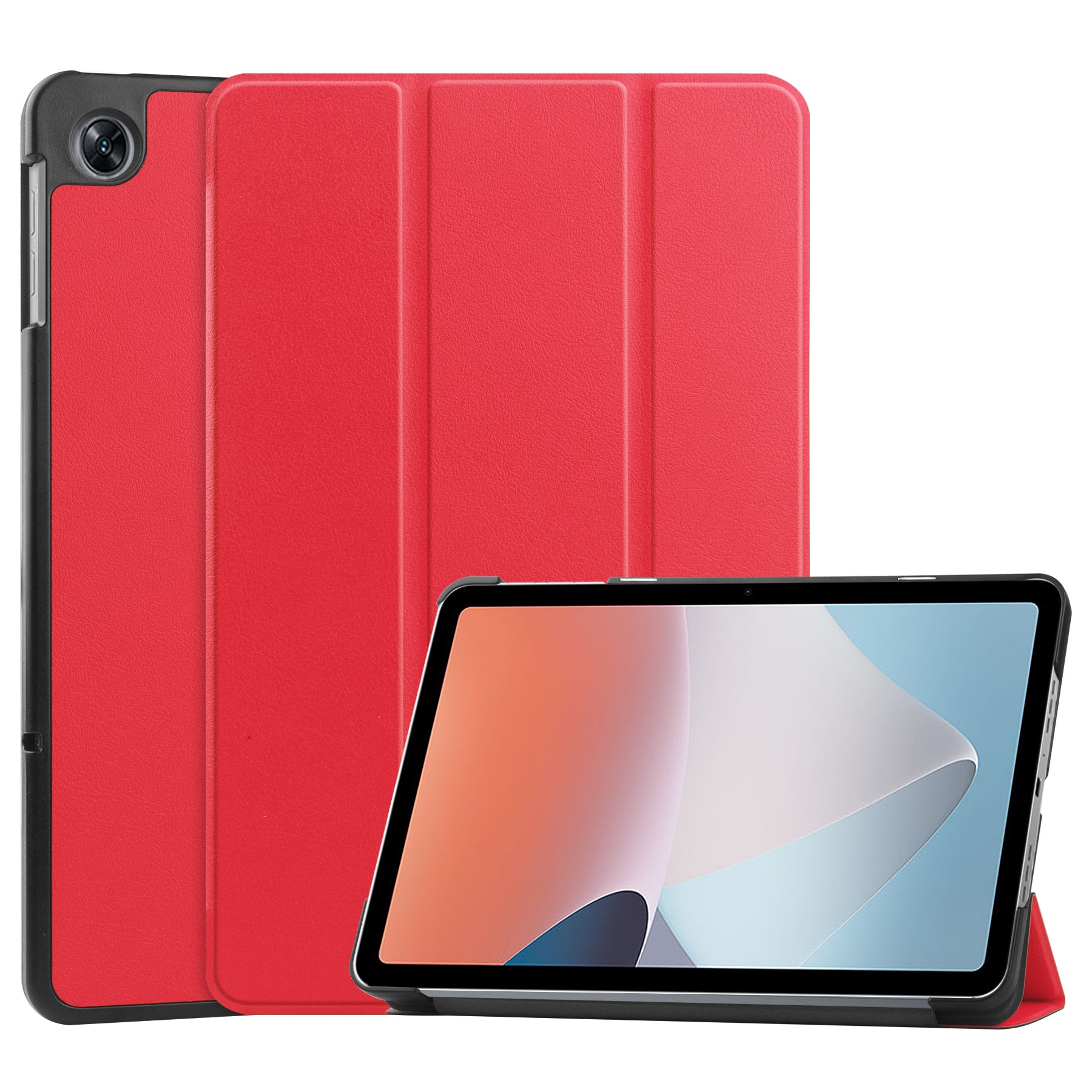 Schutzhülle Bizon Case Tab Croc für OPPO Pad Air, Rot