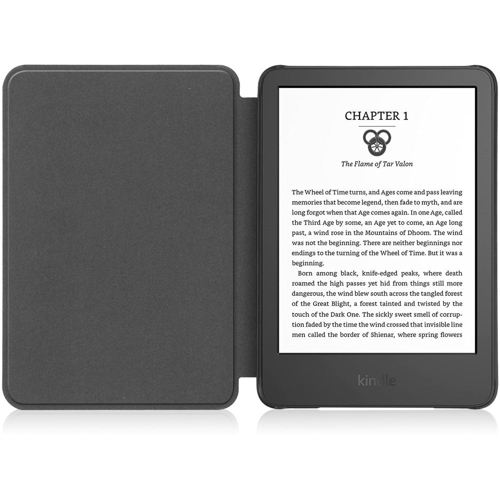 Schutzhülle Bizon Case Tab Croc für Amazon Kindle 12 2024 / 11 2022, Dunkelblau