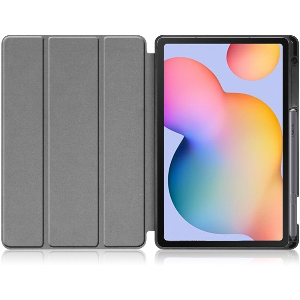 Schutzhülle Bizon Case Tab Lizard für Galaxy Tab S6 Lite 2024/2022/2020, Dunkelgrün