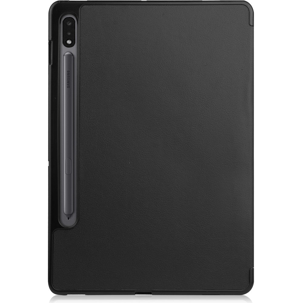 Schutzhülle Bizon Case Tab Lizard für Galaxy Tab S8 / S7, Schwarz