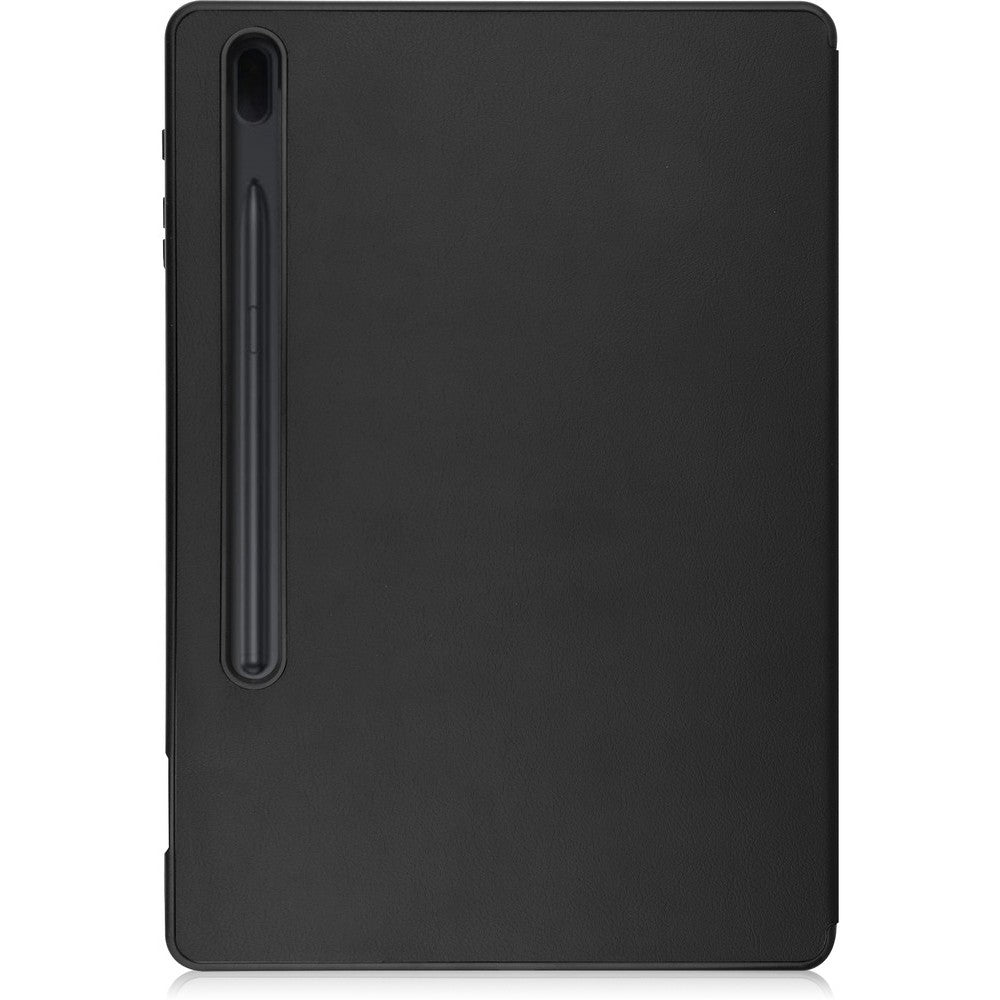 Schutzhülle Bizon Case Tab Lizard für Galaxy Tab S8 Plus / S7 Plus, Schwarz