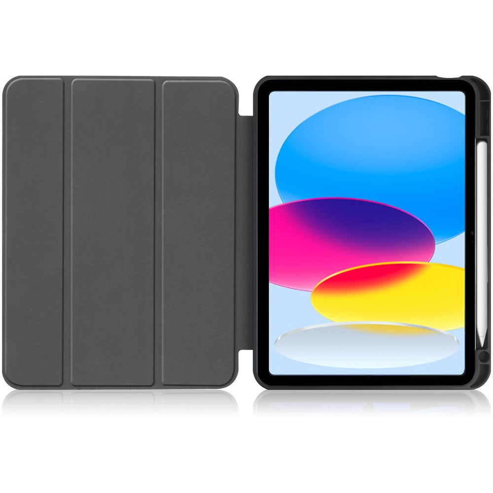 Schutzhülle Bizon Case Tab Lizard für iPad 11 / 10 gen. 2025 / 2022, Schwarz