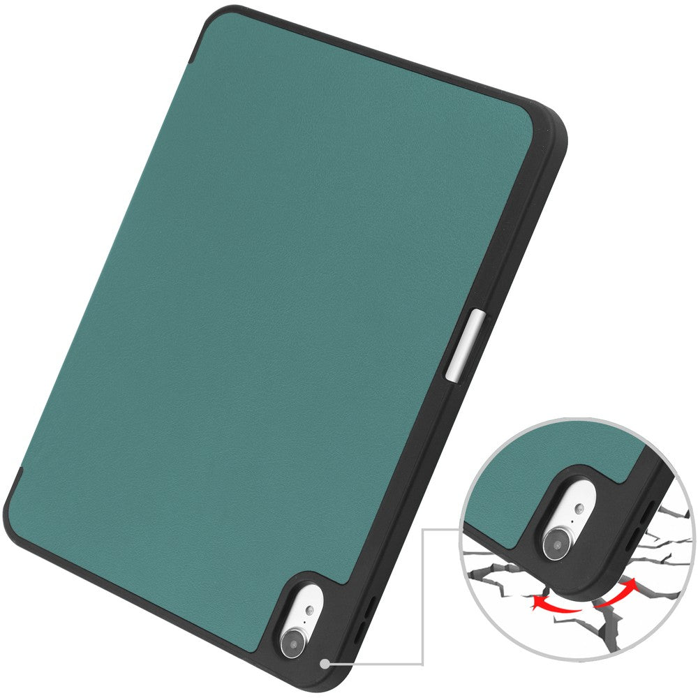 Schutzhülle Bizon Case Tab Lizard für iPad 11 / 10 gen. 2025 / 2022, Dunkelgrün