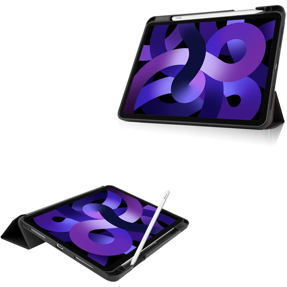 Schutzhülle Bizon Case Tab Lizard für iPad Air 11" 6 gen. 2024 / iPad Air 10.9" 4 / 5 gen. 2020/2022, Schwarz