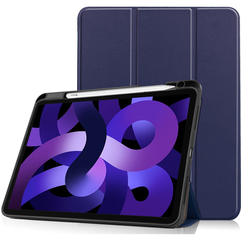 Schutzhülle Bizon Case Tab Lizard für iPad Air 11" 6 gen. 2024 / iPad Air 10.9" 4 / 5 gen. 2020/2022, Dunkelblau