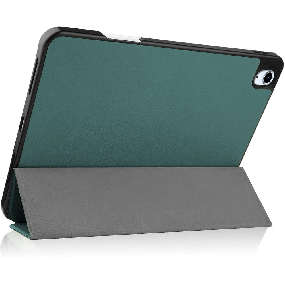 Schutzhülle Bizon Case Tab Lizard für iPad Air 11" 6 gen. 2024 / iPad Air 10.9" 4 / 5 gen. 2020/2022, Dunkelgrün