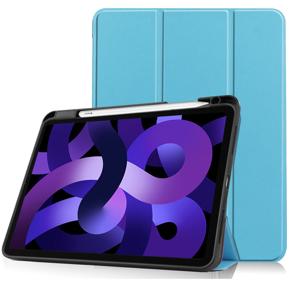 Schutzhülle Bizon Case Tab Lizard für iPad Air 11" 6 gen. 2024 / iPad Air 10.9" 4 / 5 gen. 2020/2022, Hellblau