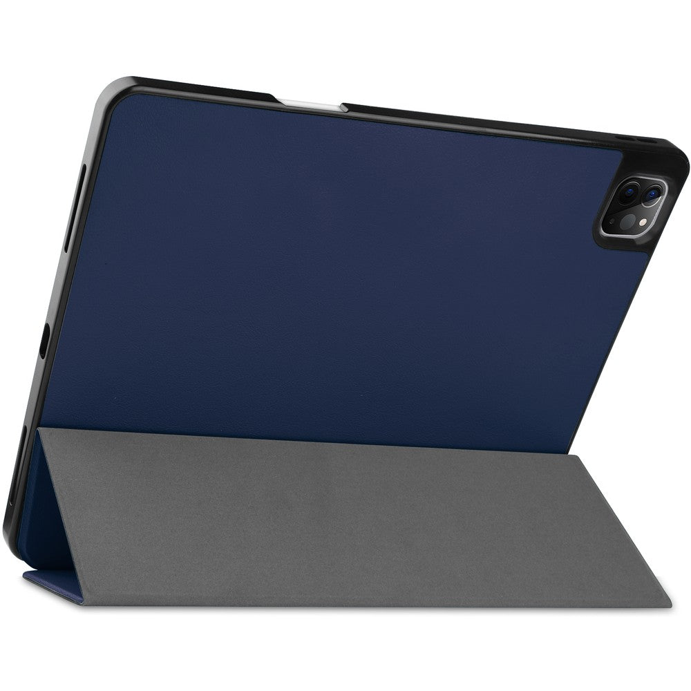 Schutzhülle Bizon Case Tab Lizard für Apple iPad Pro 12.9 2022/2021/2020/2018, Dunkelblau