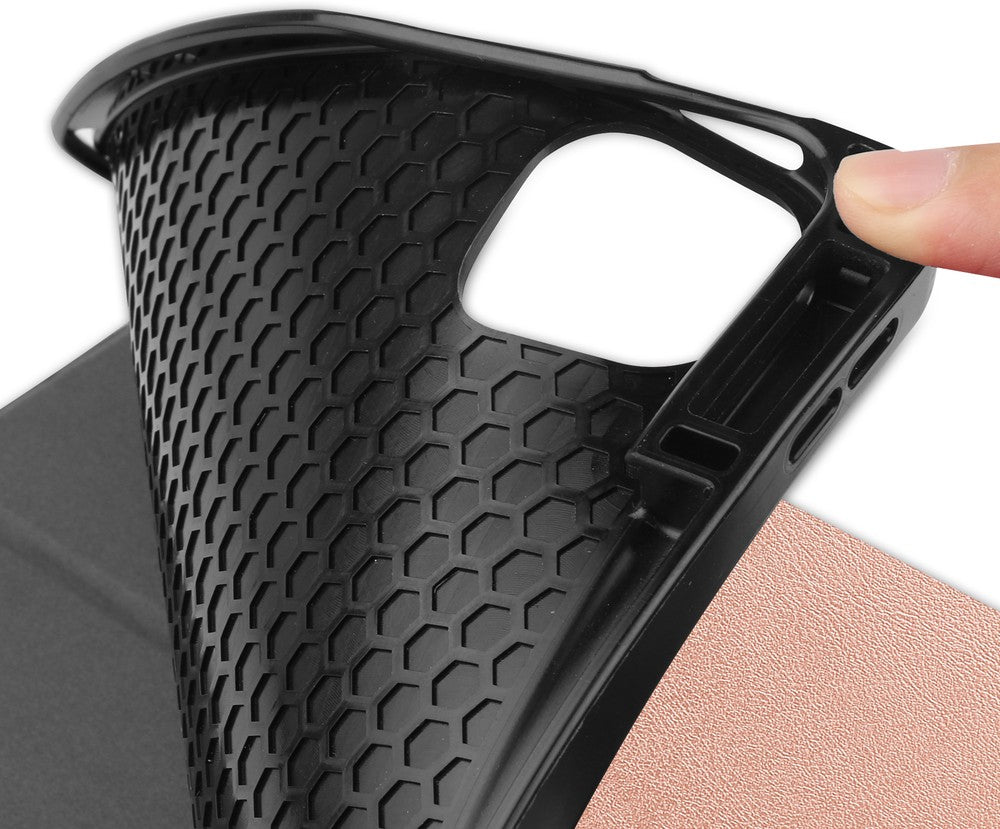 Schutzhülle Bizon Case Tab Lizard für Apple iPad Pro 12.9 2022/2021/2020/2018, Rosegold